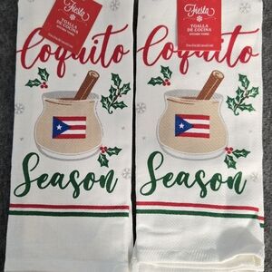 Fiesta Coquito Season Kitchen Towels